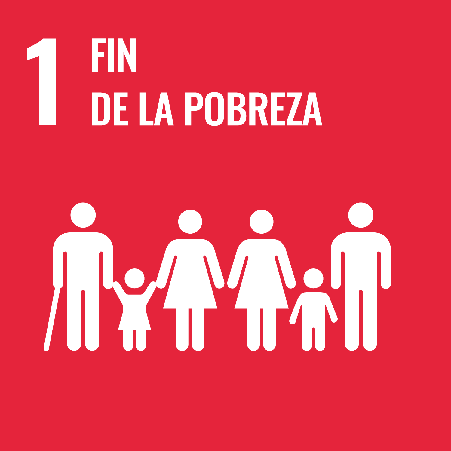 Imagen ODS 1 Fin de la pobreza