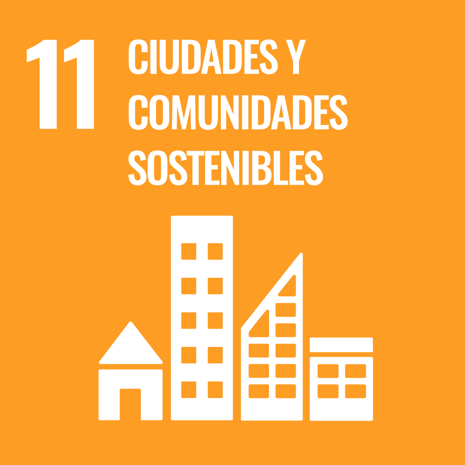 Imagen ODS 11 Ciudades y Comunidades Sostenibles