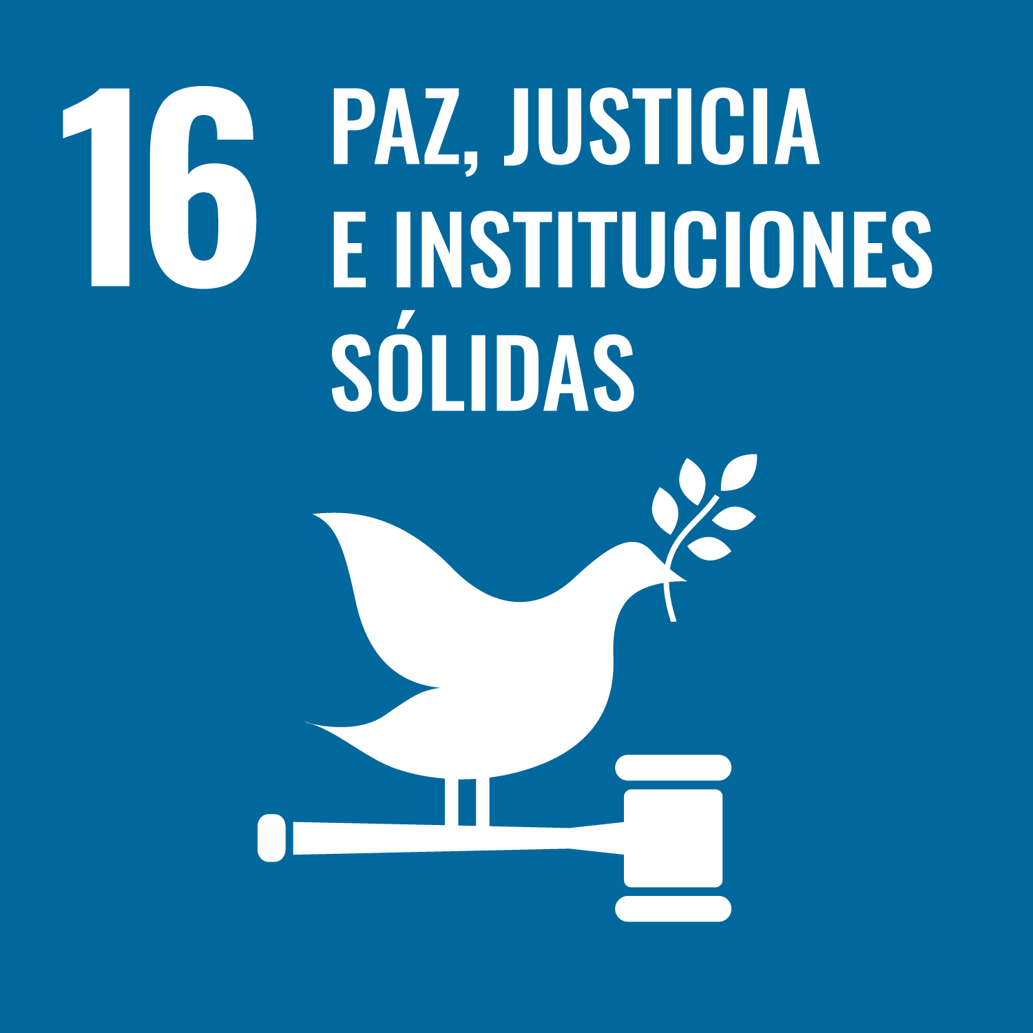 Imagen ODS 16 Paz, justicia e instituciones sólidas