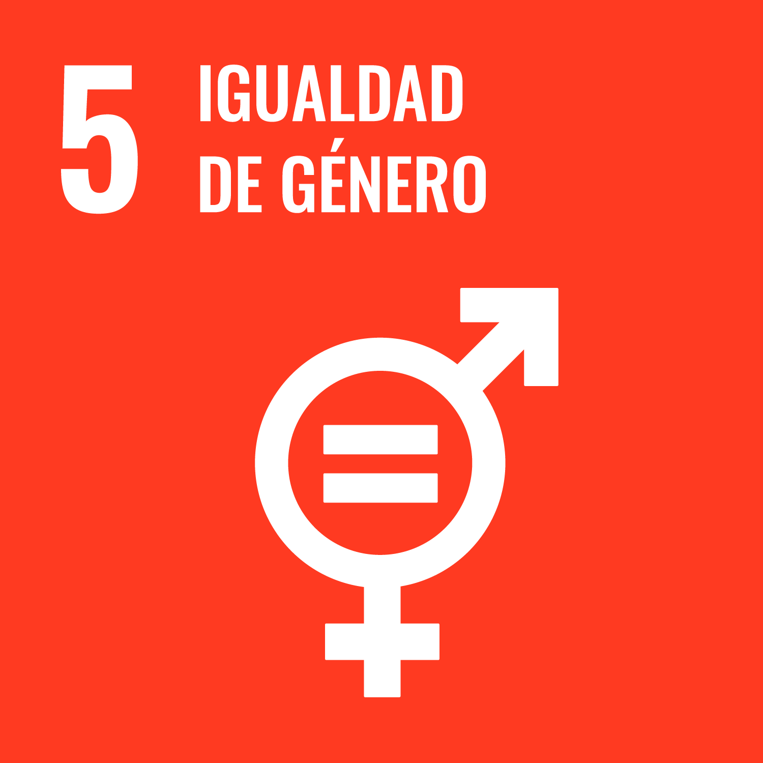 Imagen ODS 5 Igualdad de género