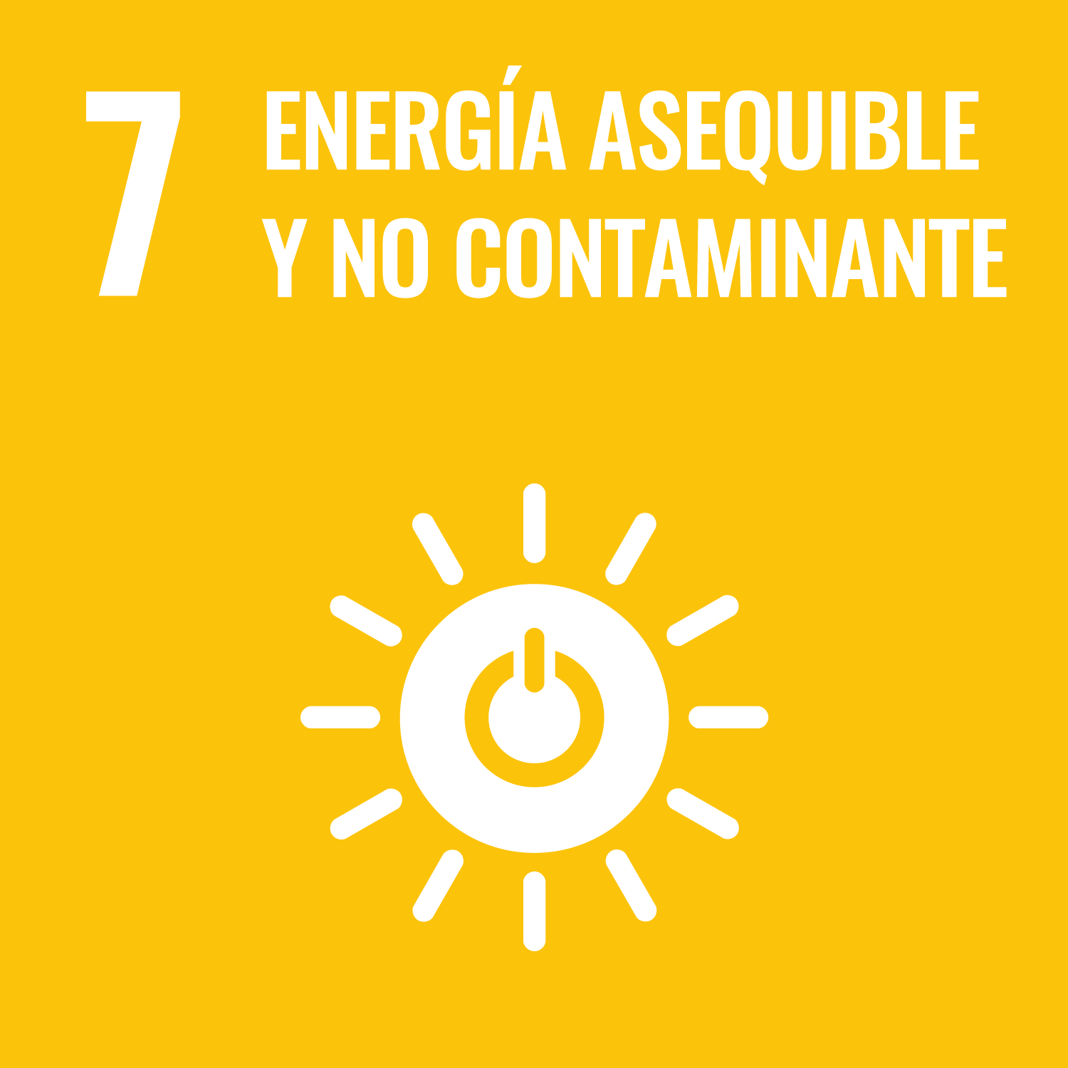 Imagen ODS 7 Energía asequible y no contaminante