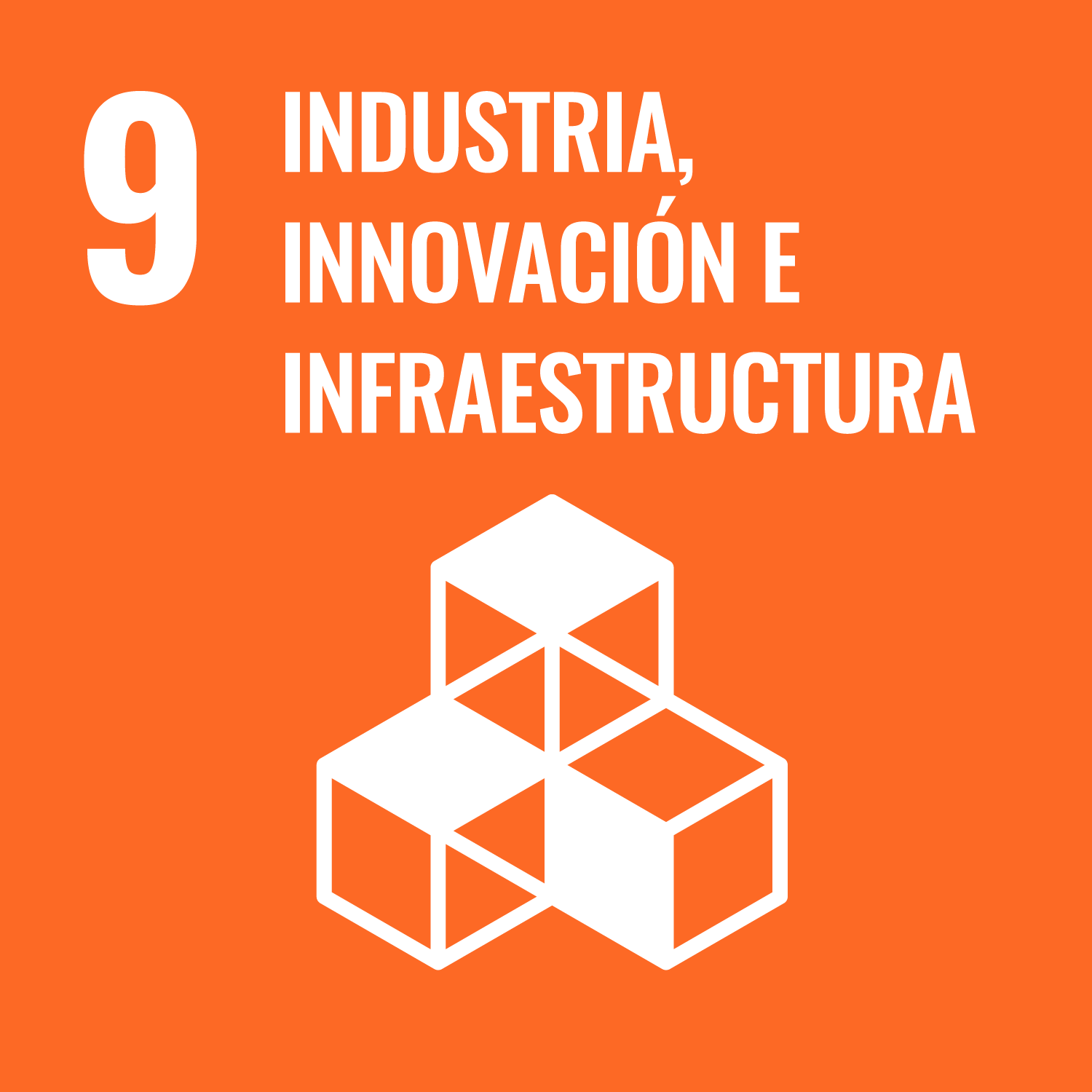 Imagen ODS 9 Industria, innovación e infraestructura