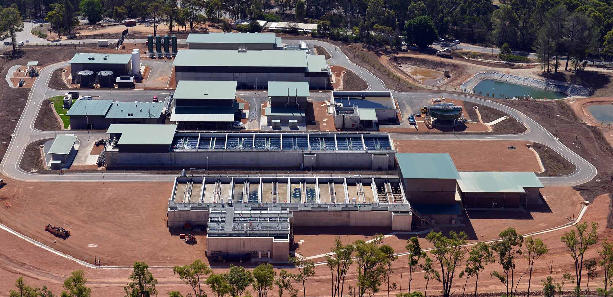 The Mundaring Water Treatment Plant is a vital part of WA's water  infrastructure. Operated on behalf of the Water Corporation, it supplies  clean drinking water to around 100,000 homes, farms, mines and