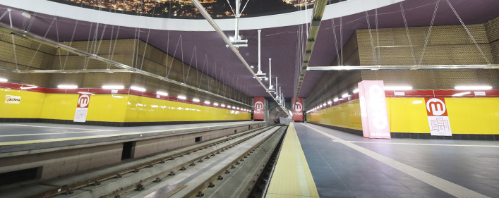 Concluye la obra civil en las 15 estaciones del Metro de Quito