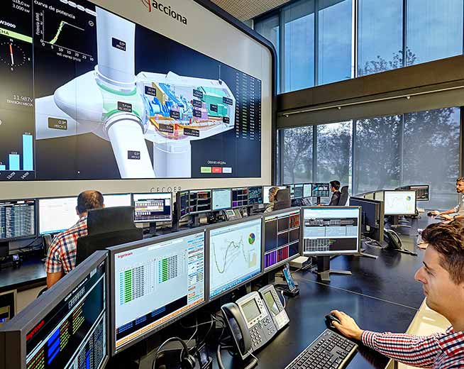 Renewable energy control center (CECOER) ACCIONA
