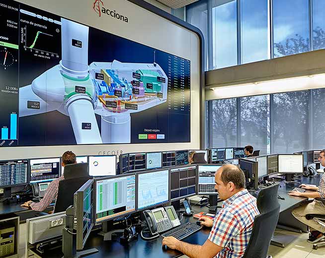 Renewable energy control center (CECOER) ACCIONA
